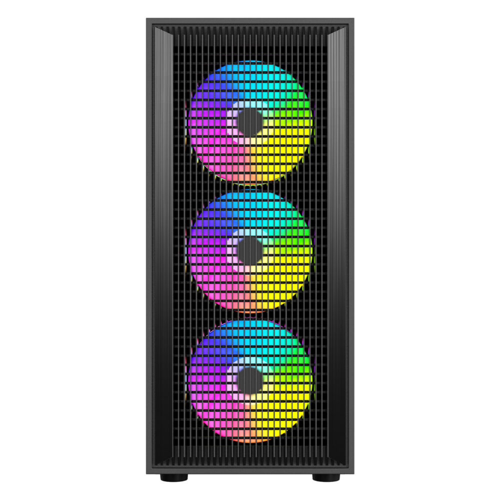 GABINETE ARKHAM VORUS ECO 4*FAN ARGB ATX - Imagen 3