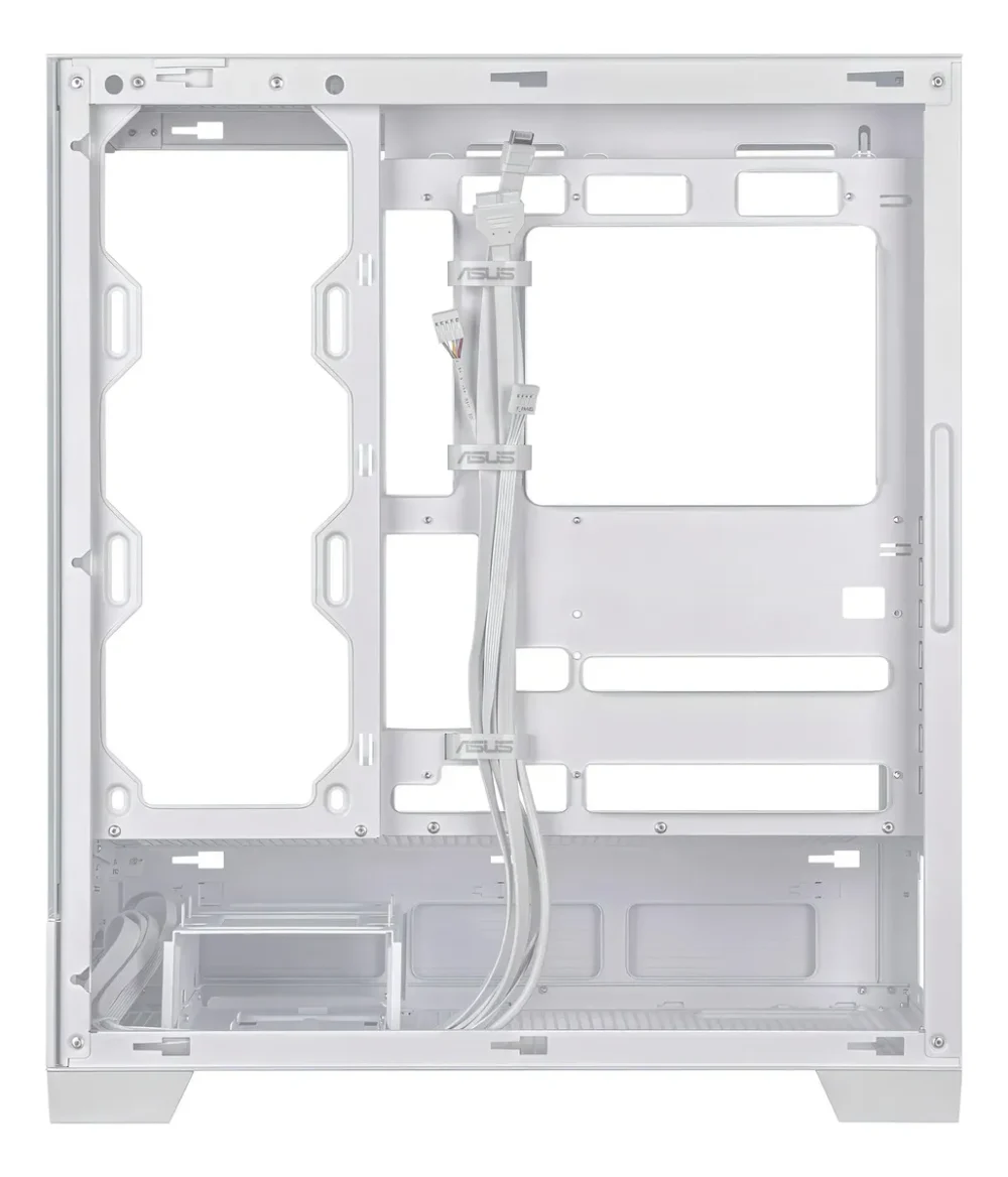 GABINETE ASUS A31 PLUS TG ARGB WHITE V TEMPLADO - Imagen 8