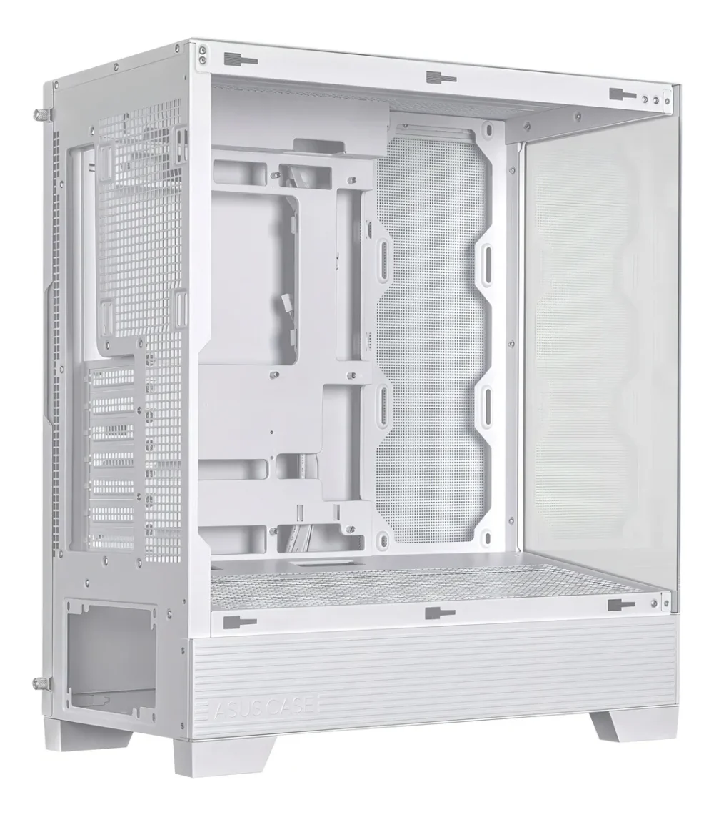 GABINETE ASUS A31 PLUS TG ARGB WHITE V TEMPLADO - Imagen 6