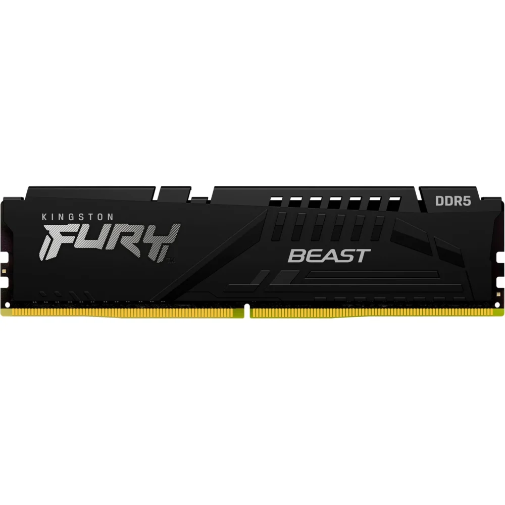 MEMORIA DDR5 16GB KINGSTON 6400MHZ CL32 FURY BEAST BLACK - Imagen 2