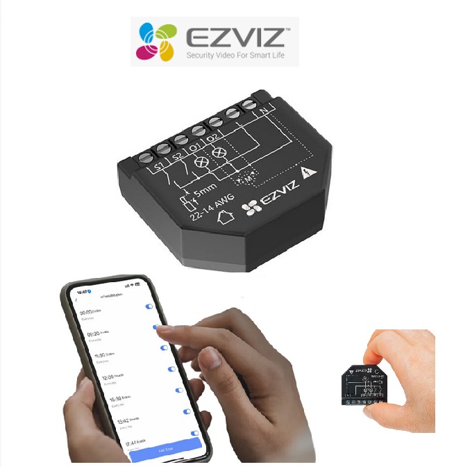 Relé EZVIZ T36WM Doble Relé EZVIZ T36WM Doble