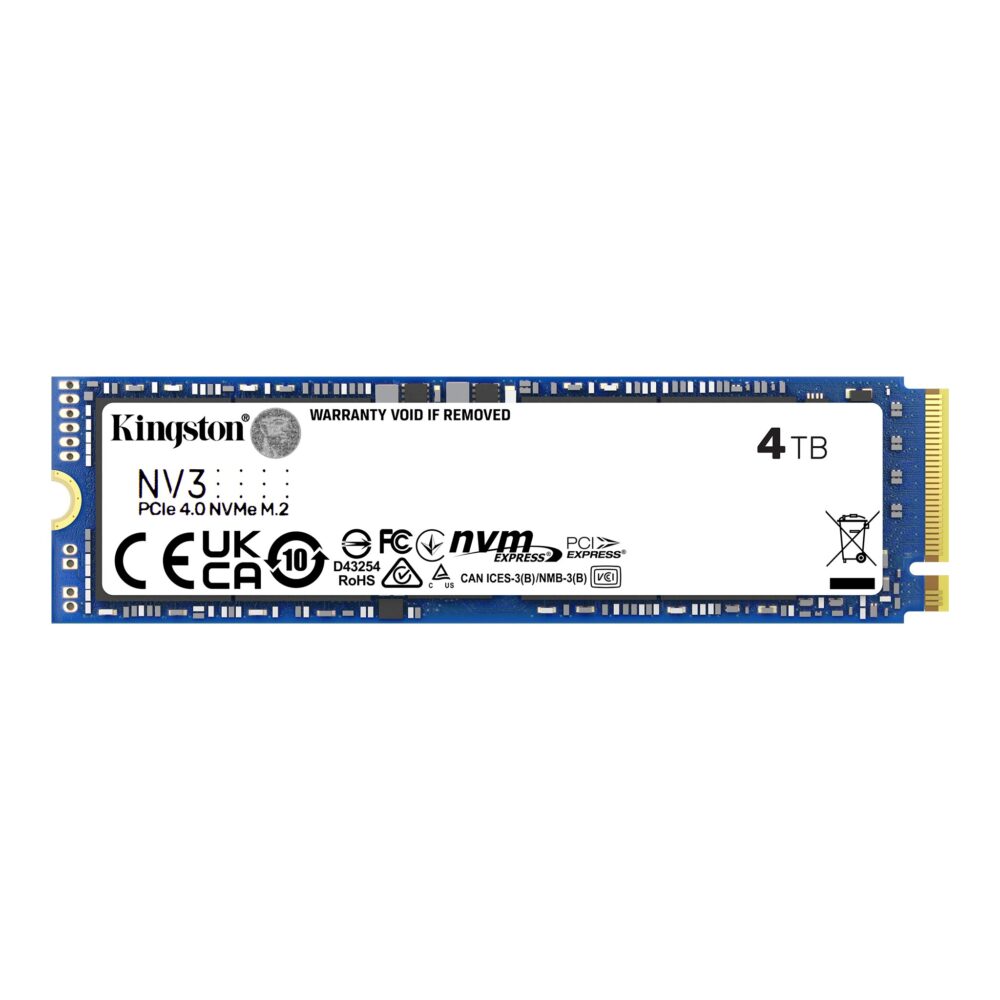 SSD M.2 NVMe 4TB Kingston NV3 PCIe 4.0 - Imagen 3