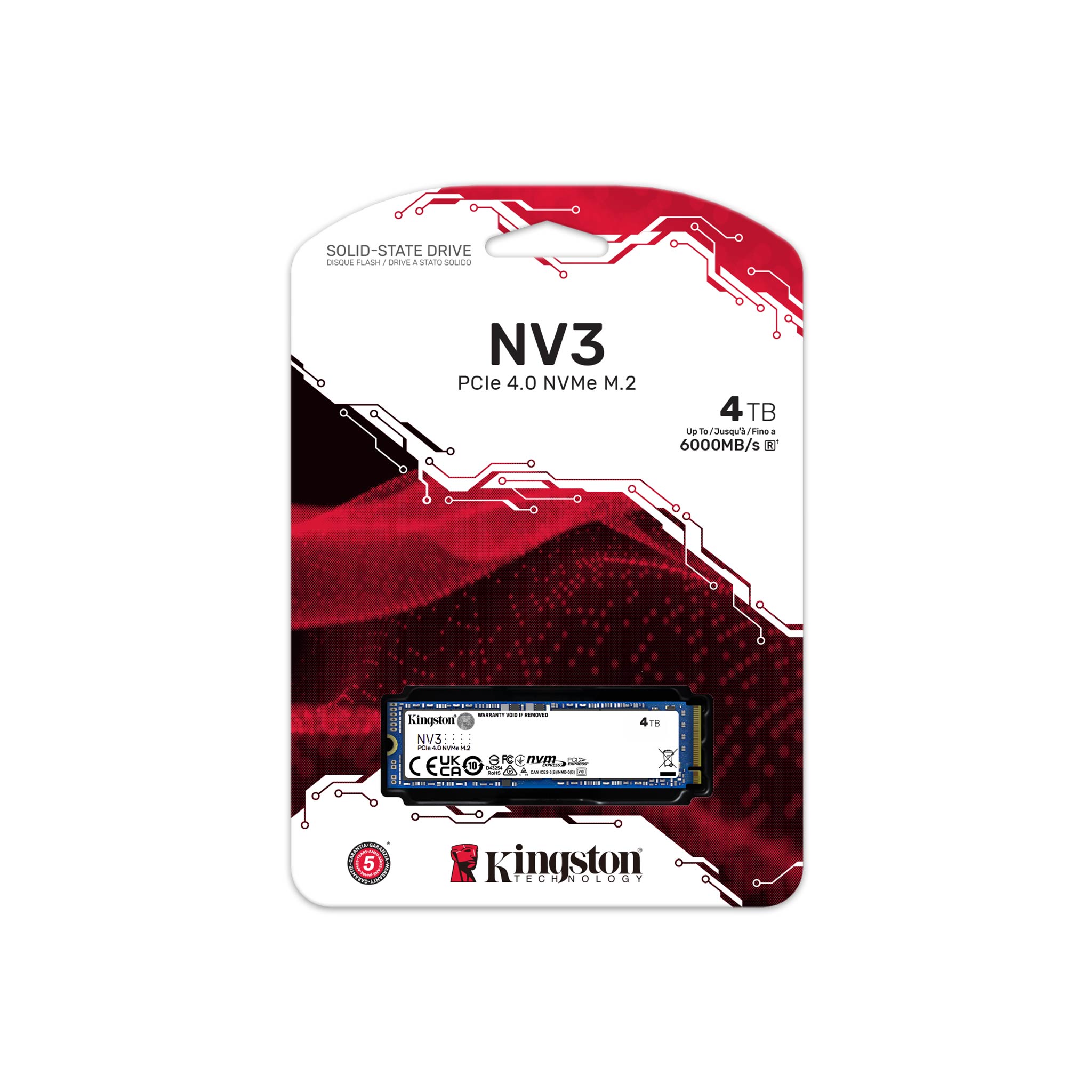 SSD NVMe Kingston 4TB SSD NVMe Kingston 4TB