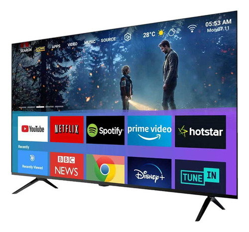 215484_01 Smart TV CX 43” Full HD Android TV Frameless Negro - Imagen 1