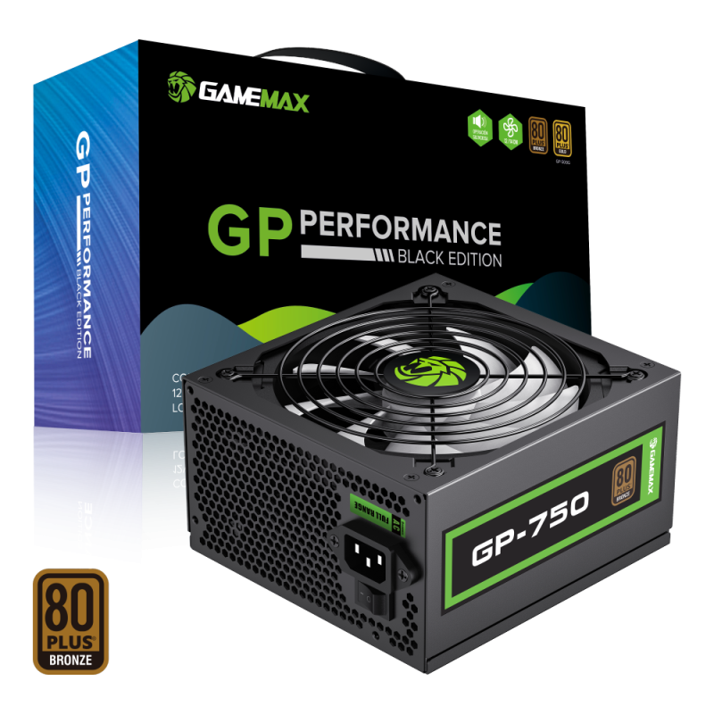Fuente 750W Bronze Gamemax Fuente 750W Bronze Gamemax