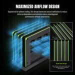 GABINETE GAMEMAX BLADE CONCEPT ATX - Imagen 6