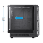 GABINETE GAMEMAX STARLIGHT 2 AB 6*FAN ARGB E-ATX - Imagen 6