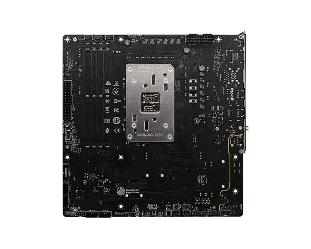 MOTHERBD MSI AM5 B650M PROJECT ZERO DDR5 BOX M-ATX - Imagen 3