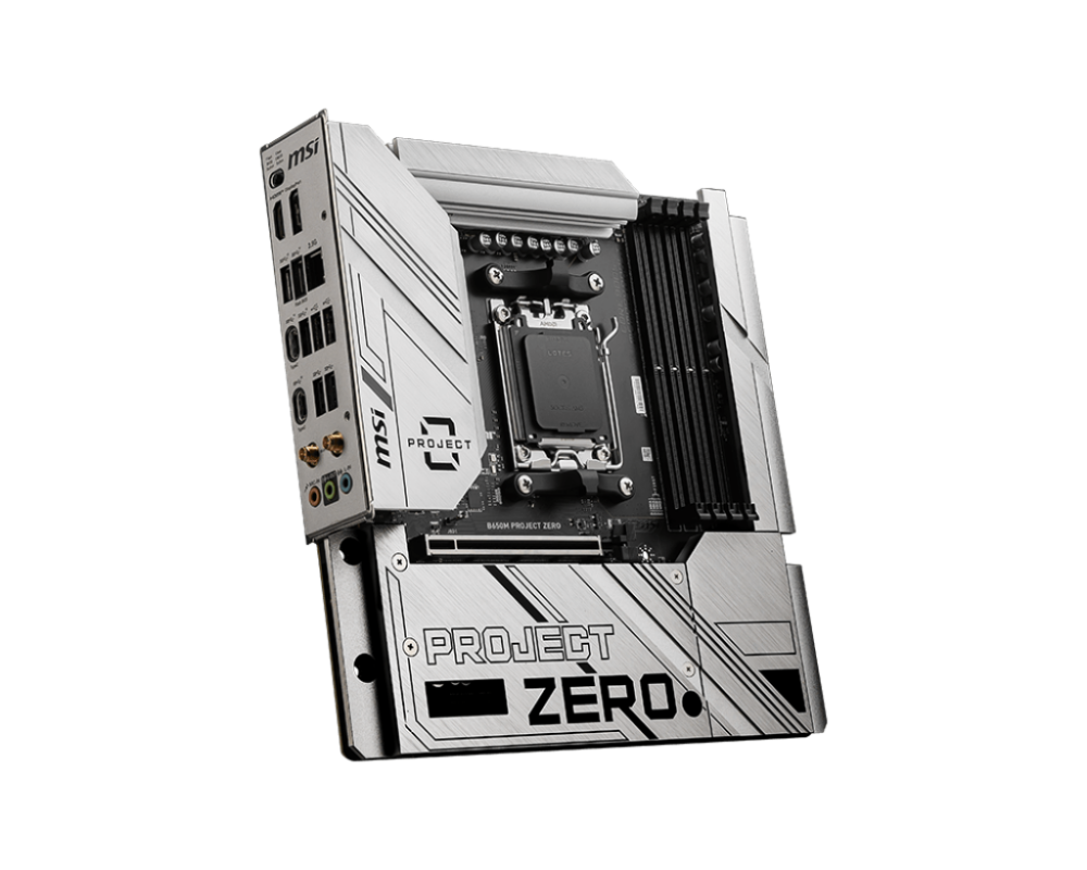 MOTHERBD MSI AM5 B650M PROJECT ZERO DDR5 BOX M-ATX - Imagen 5