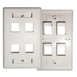 Face Plate GLC 4 Puertos