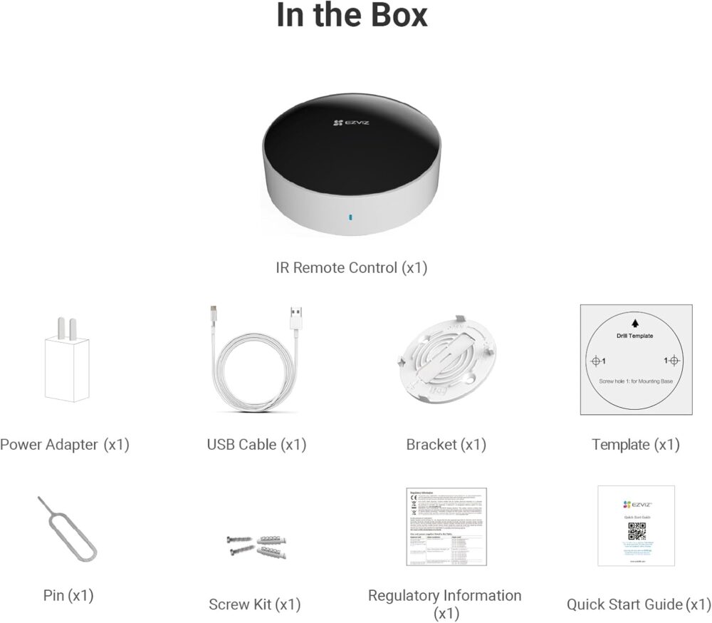 ALARMA EZVIZ SMART HOME T33 CONTROL INFRARROJO - Imagen 9