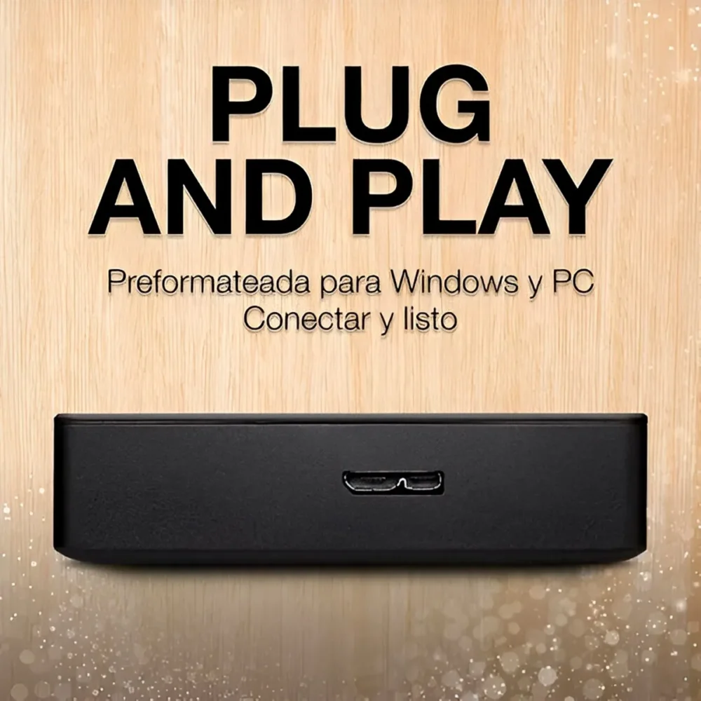 DISCO EXTERNO 5TB SEAGATE 2.5 USB 3.0 PORTABLE BLACK - Imagen 5