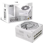 FUENTE 1000W ASUS 80 PLUS TUF GAMING 1000G WHITE