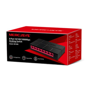 Switch Mercusys MS108G Gigabit de 8 puertos para escritorio