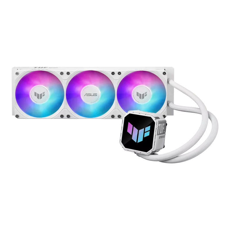 fwebp (5) WATERCOOLER ASUS LIQUID TUF GAMING LC III 360 WHT - Imagen 1