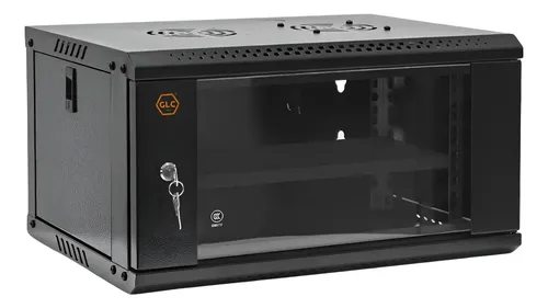 IMG_1311 Mural rack GLC 19 eco 6U 450mm desarmado conectividad - Imagen 1
