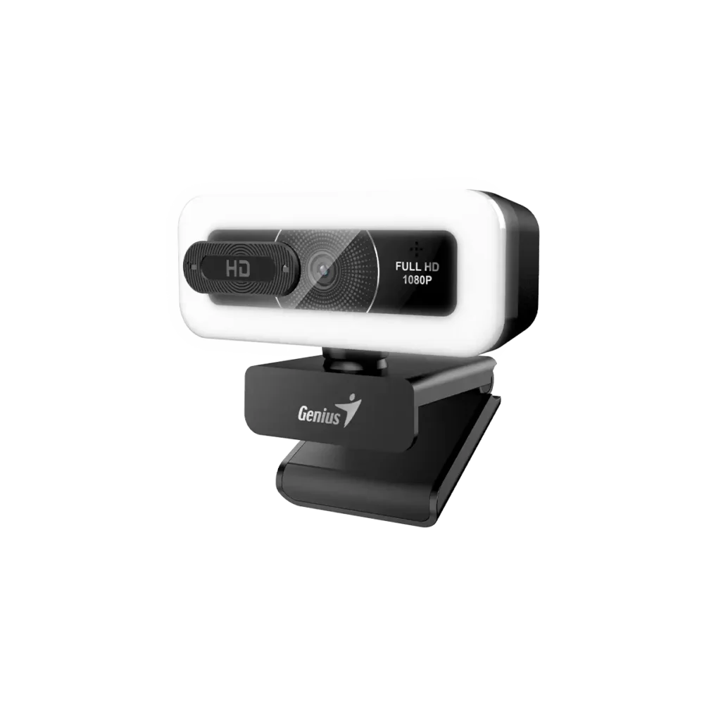 WEBCAM GENIUS FACECAM LIGHT BLACK - Imagen 2