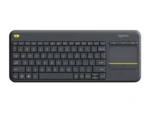 Teclado Logitech K400 Plus inalámbrico con touchpad