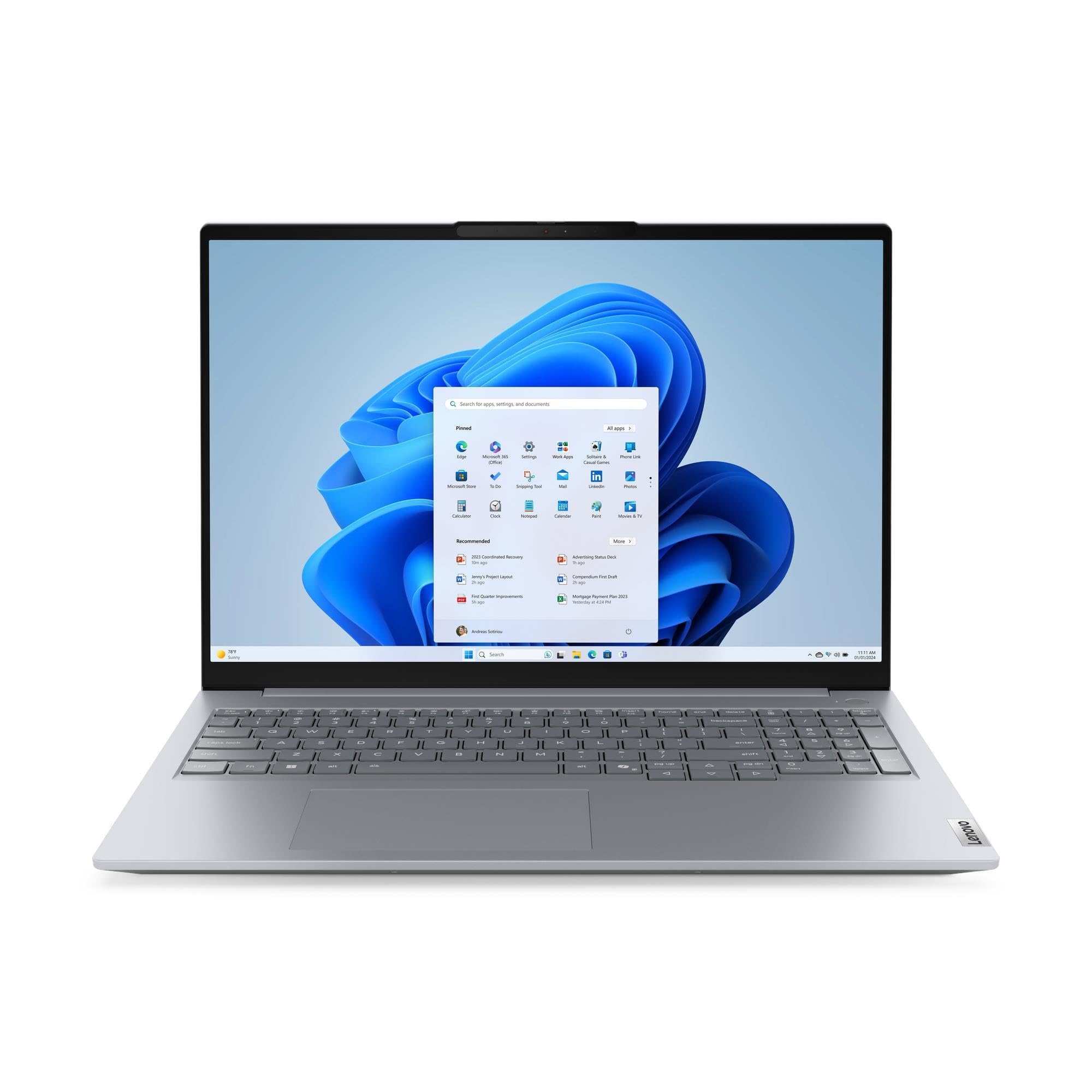 Version 1.0.0 Notebook Lenovo ThinkBook 16 G8 Core Ultra 5 225U 8GB SSD 512GB 16″ - Imagen 1