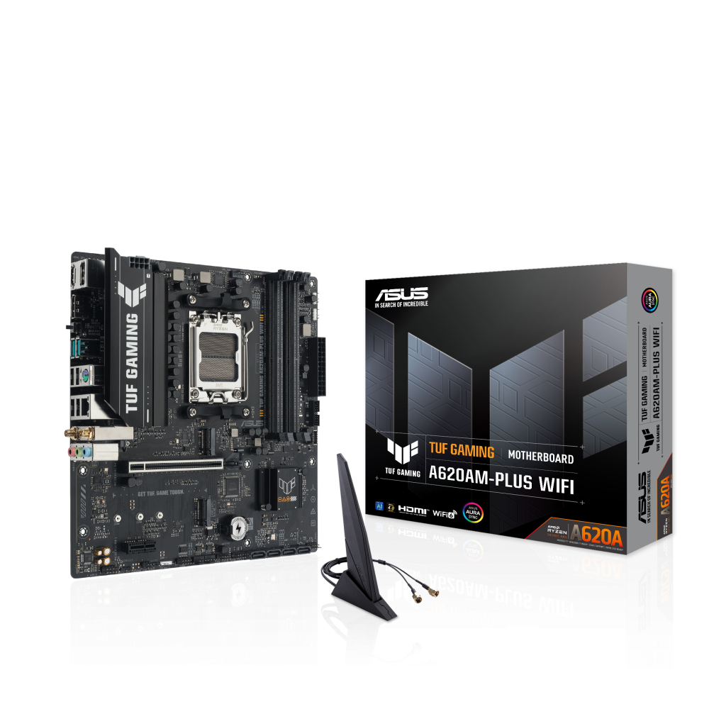 90MB1MZ0-M0EAY0-1000x1000 Placa Madre ASUS TUF Gaming A620M WiFi DDR5 AM5 - Imagen 1
