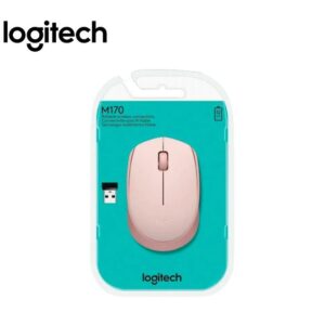 Mouse inalámbrico Logitech M170 rosa