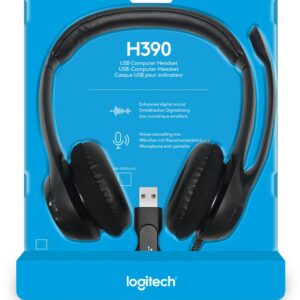 Auriculares Logitech H390 con micrófono USB-C