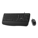 TECLADO+MOUSE GENIUS KM-123 USB BLACK - Imagen 2