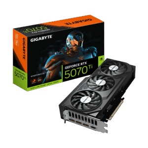 Gigabyte RTX 5070 Ti Windforce OC V2 16GB - Placa de Video GV-N507TWF3OCV2-16G