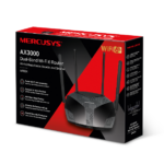 Router Mercusys MR80X AX3000 WiFi 6 3 puertos