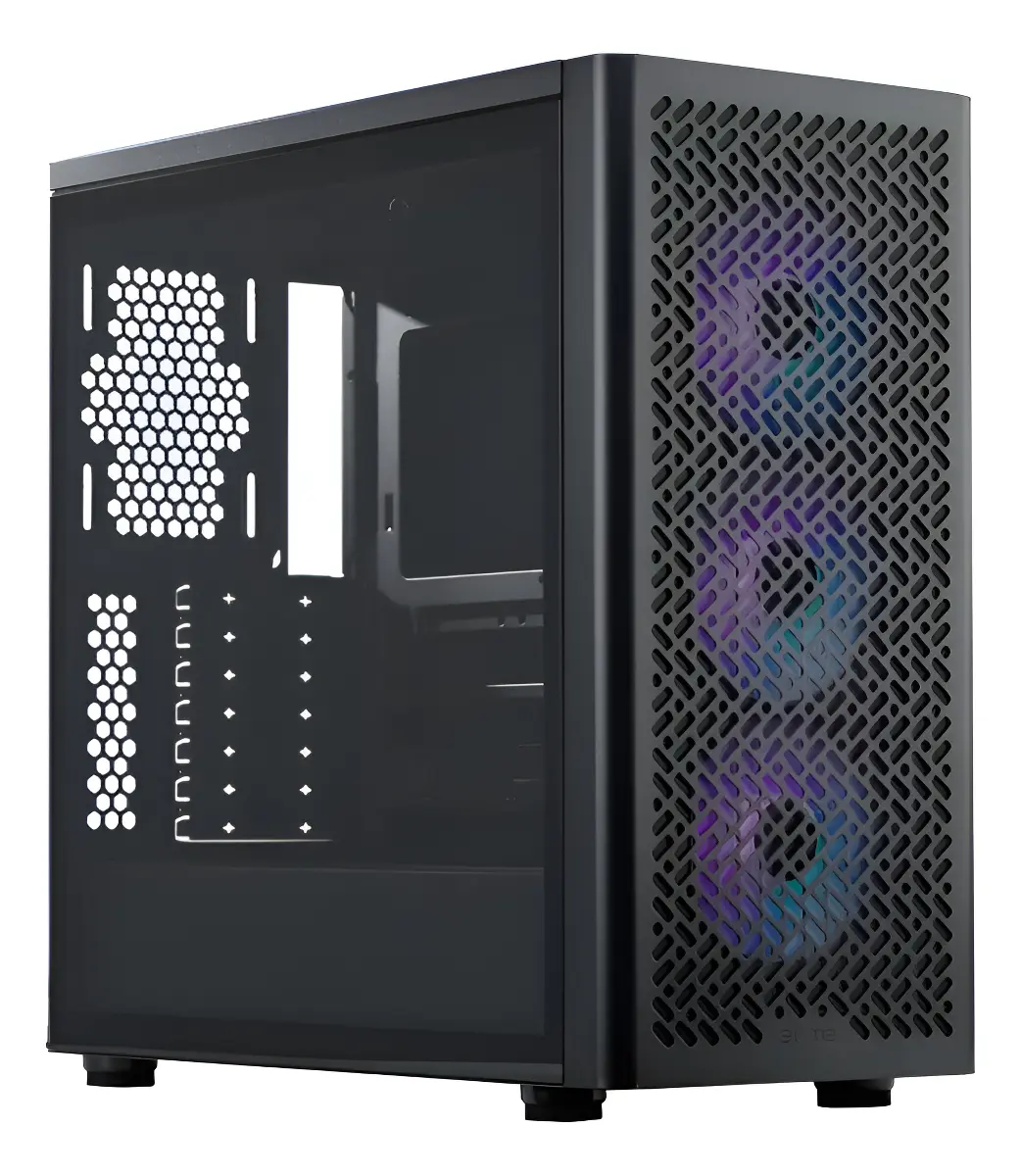 COOLER MASTER ELITE 502 X3 ARGB ATX GABINETE COOLER MASTER ELITE 502 - Imagen 1